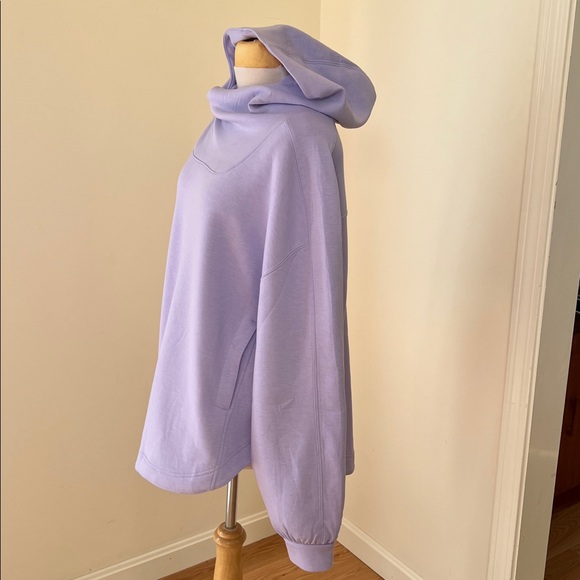 NWOT! Free People movement pick up the pace Hooded Sweatshirt in lavender frost.
